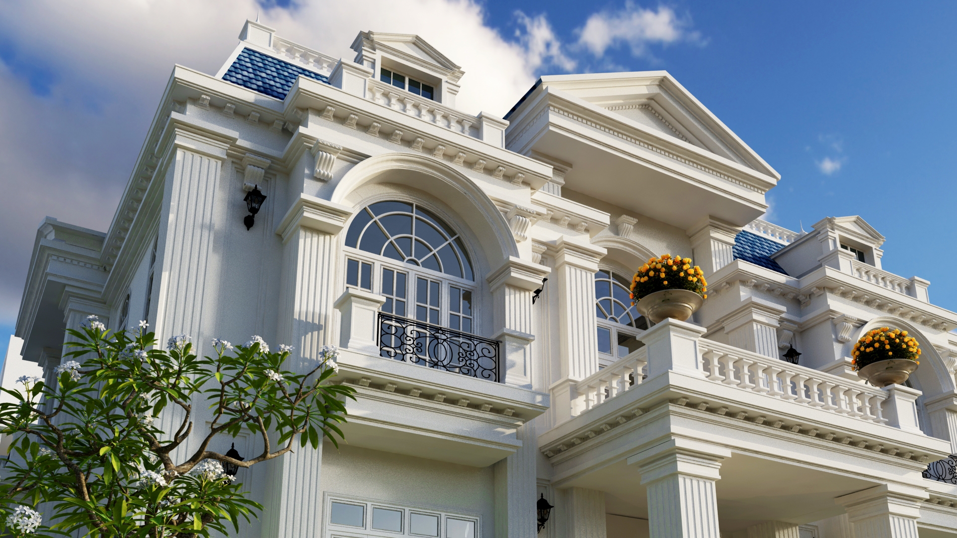Biệt thự nhà anh Hồng