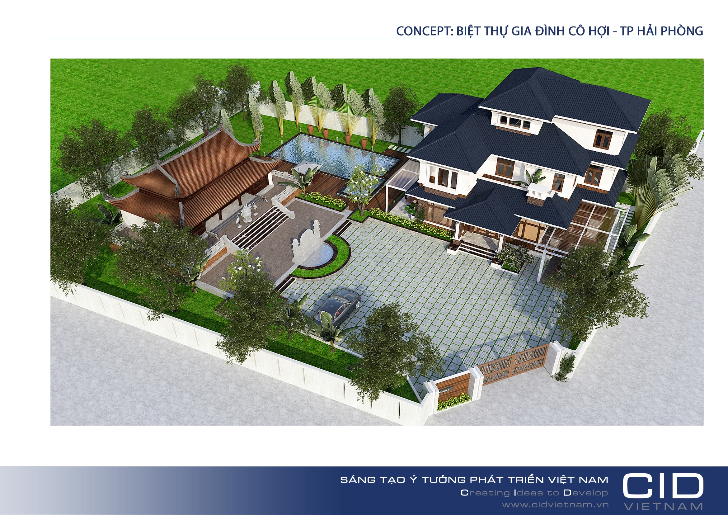 Biệt thự nhà cô Hợi