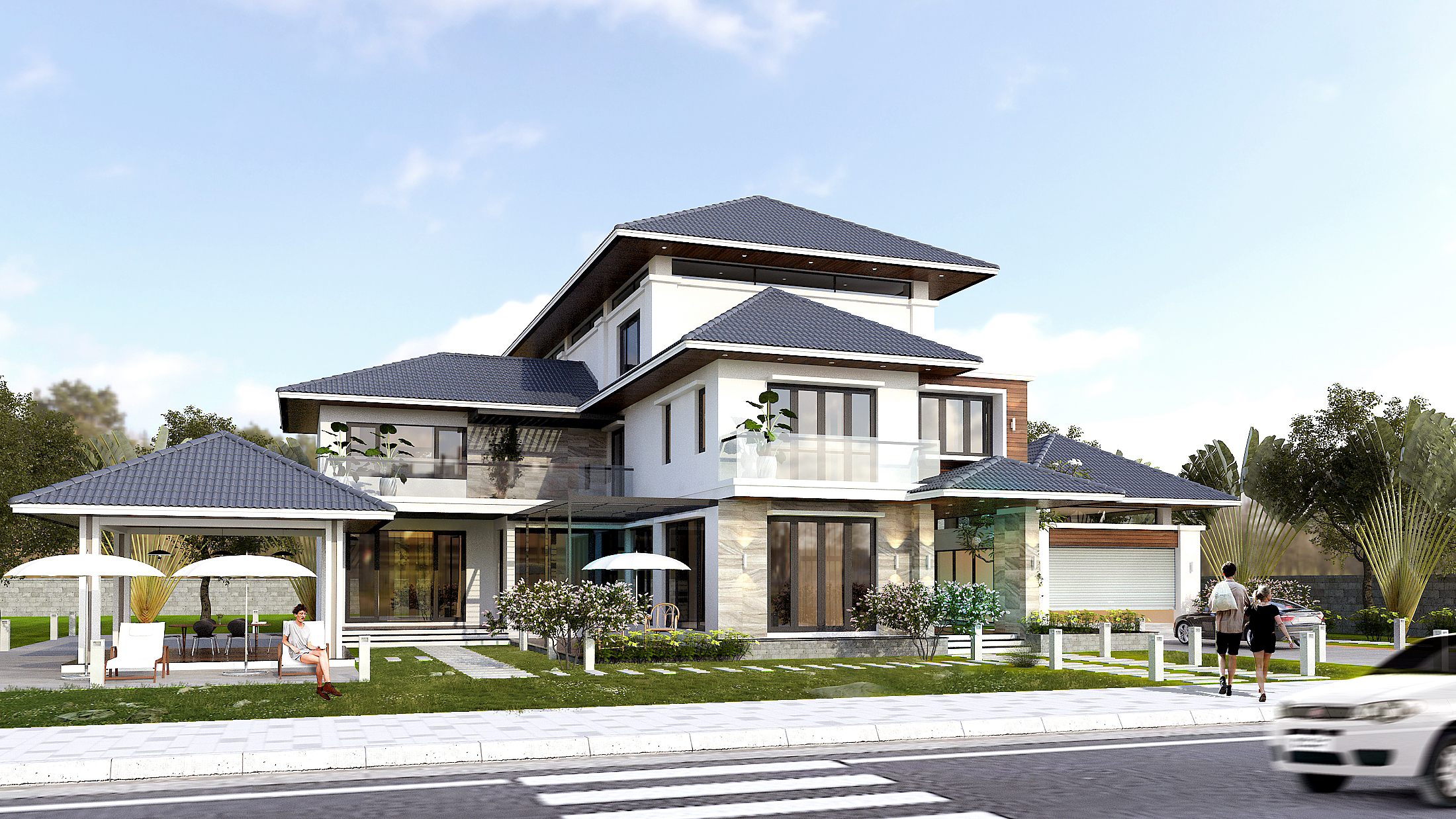 Biệt thự nhà ông Bảy